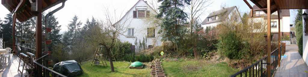 Unser Garten im März